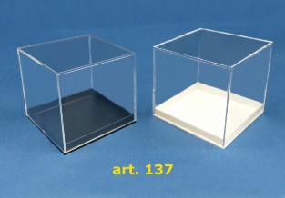 Scatole plastica base bianca o nera - Sicher